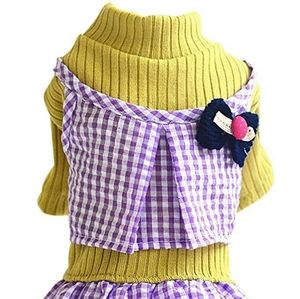 BNWT Turtleneck and Braces Sweater Dress for Dog